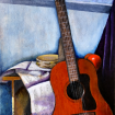 Guitar-paintning
